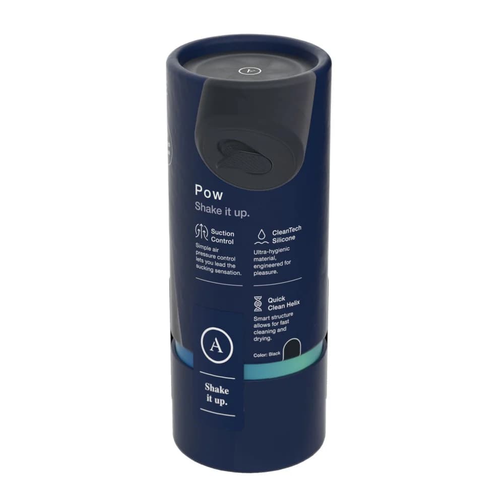 Arcwave Pow Silicone Stroker with Suction Control Black thumbnail 10