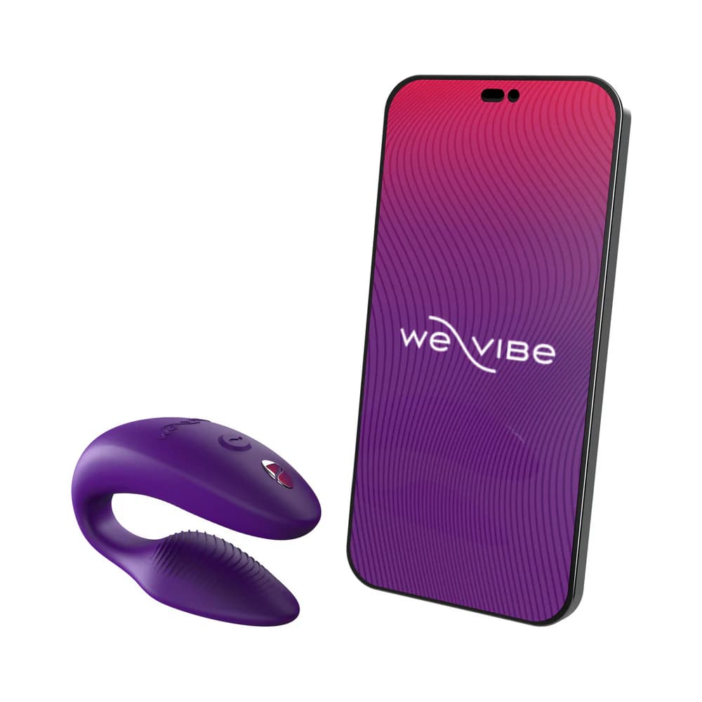 We-Vibe Sync 2 Rechargeable Silicone Couples Vibrator Purple thumbnail 2