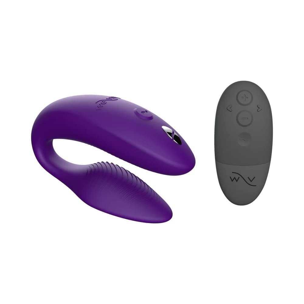 We-Vibe Sync 2 Rechargeable Silicone Couples Vibrator Purple thumbnail 3
