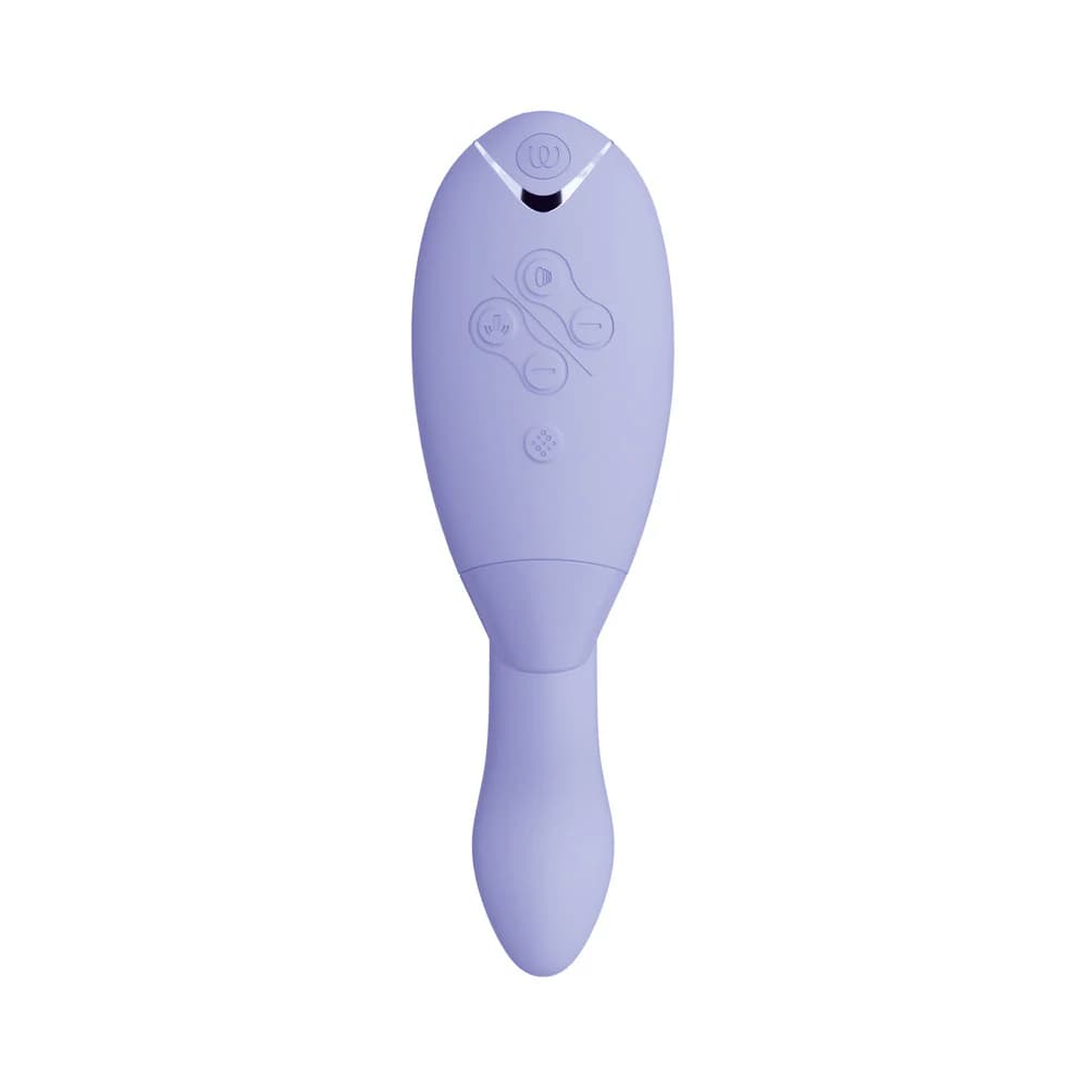 Womanizer Duo 2 Rechargeable Dual Stimulation Pleasure Air and G-Spot Vibrator Lilac thumbnail 2