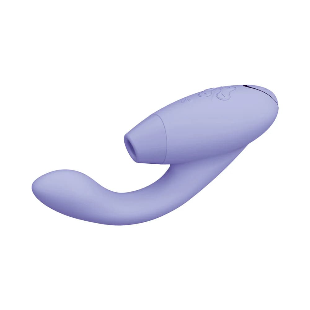 Womanizer Duo 2 Rechargeable Dual Stimulation Pleasure Air and G-Spot Vibrator Lilac thumbnail 4