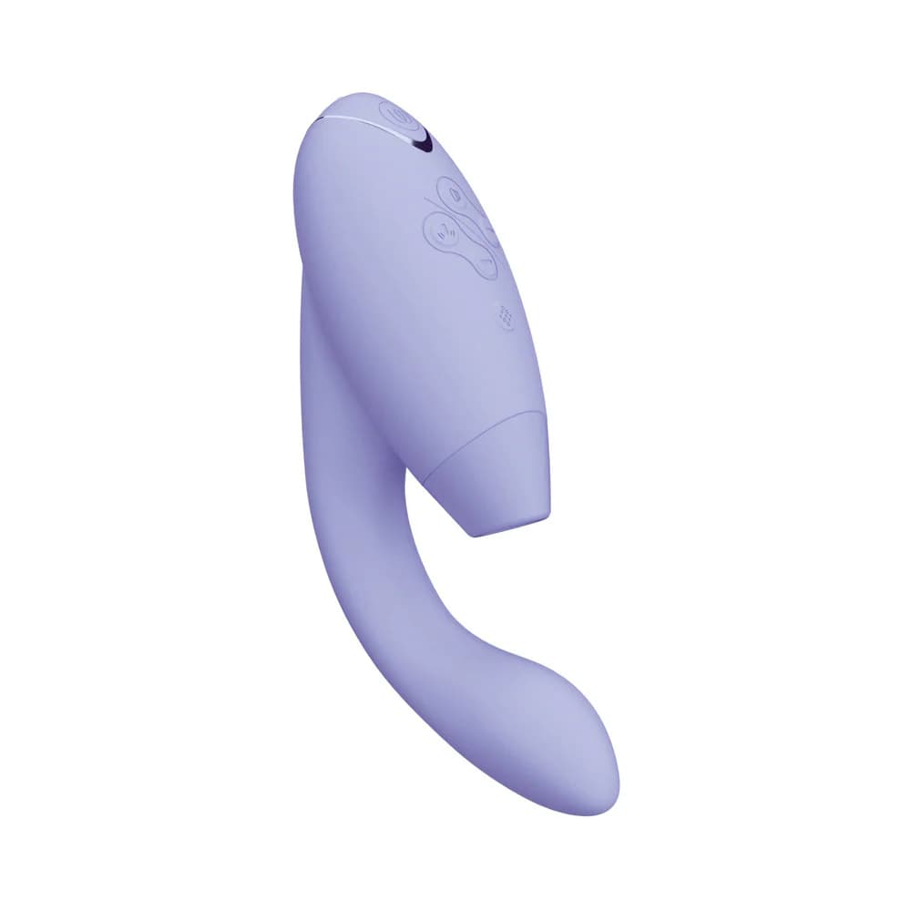 Womanizer Duo 2 Rechargeable Dual Stimulation Pleasure Air and G-Spot Vibrator Lilac thumbnail 6