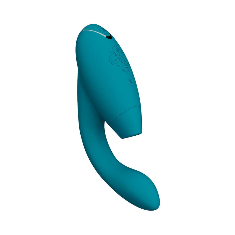 Womanizer Duo 2 Rechargeable Dual Stimulation Pleasure Air and G-Spot Vibrator Petrol thumbnail 6