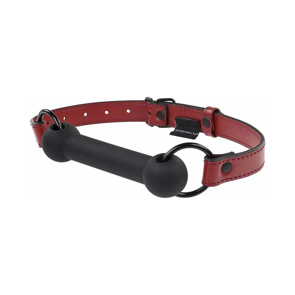 Sportsheets Saffron Silicone Bit Gag with Adjustable Buckle thumbnail 2