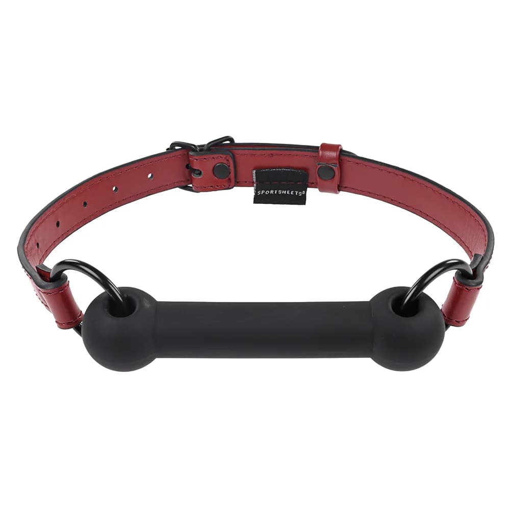 Sportsheets Saffron Silicone Bit Gag with Adjustable Buckle thumbnail 3