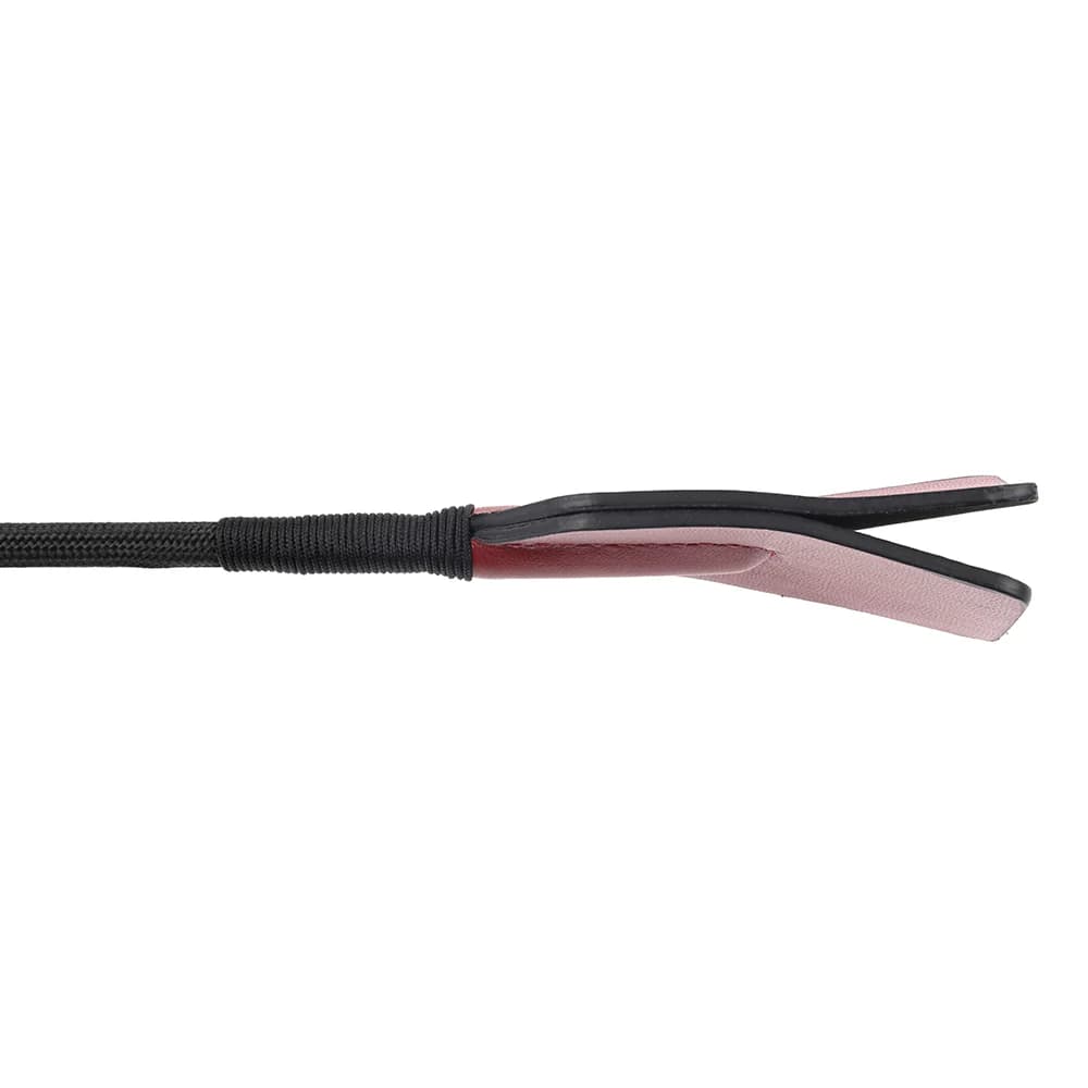 Sportsheets Saffron Tap & Tickle Dual-Ended Crop and Silicone Flogger thumbnail 4