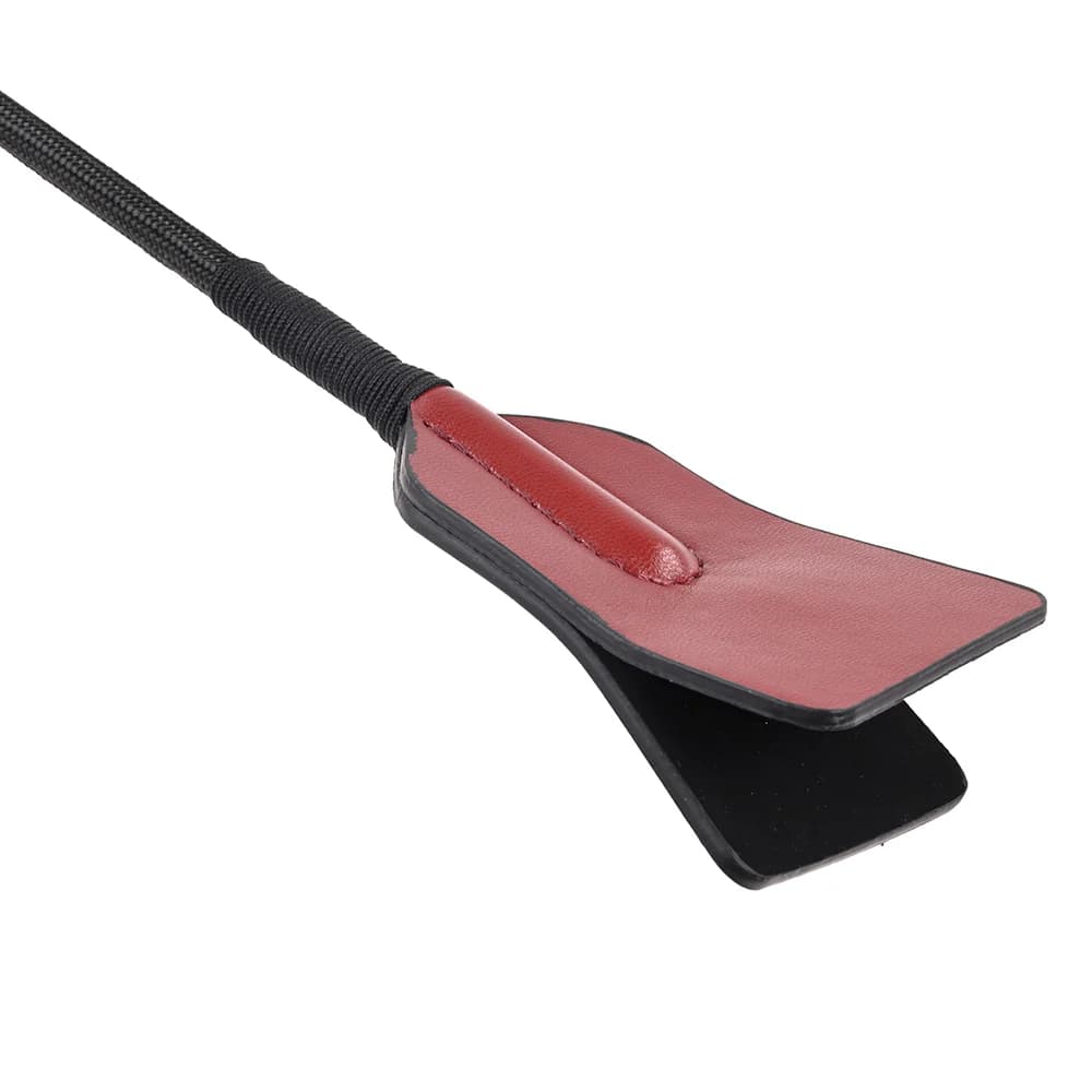 Sportsheets Saffron Tap & Tickle Dual-Ended Crop and Silicone Flogger thumbnail 5