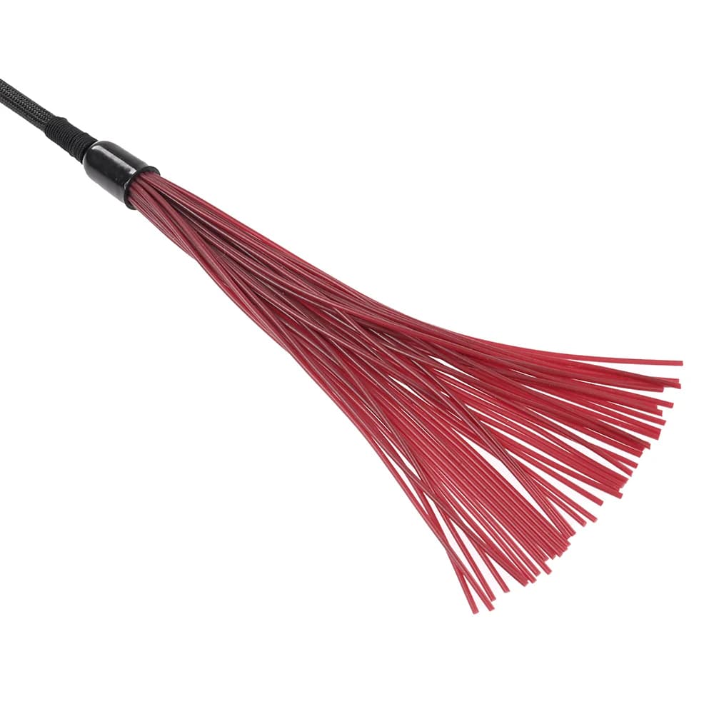 Sportsheets Saffron Tap & Tickle Dual-Ended Crop and Silicone Flogger thumbnail 6