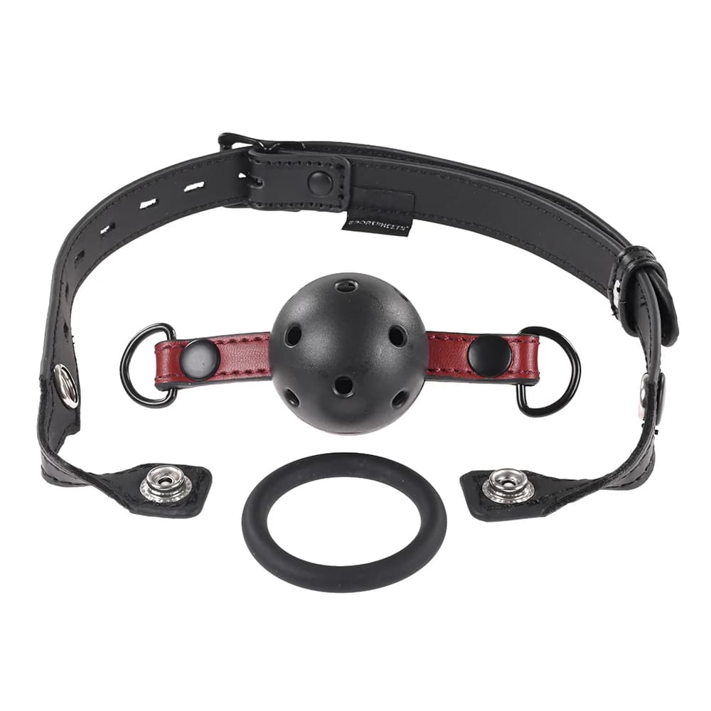 Sportsheets Saffron Interchangeable Gag with Adjustable Buckle thumbnail 4