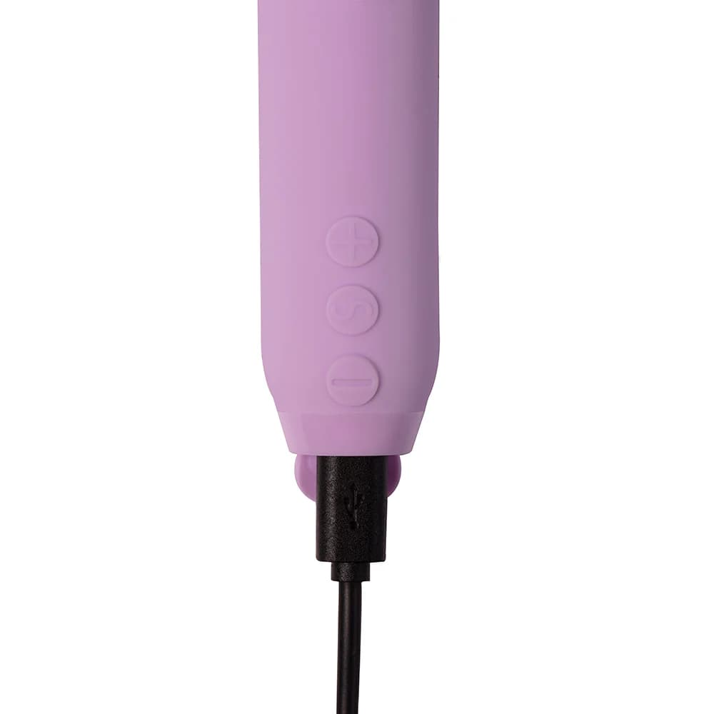 Je Joue Duet Rechargeable Silicone Multi-Surfaced Bullet Vibrator Lilac thumbnail 3