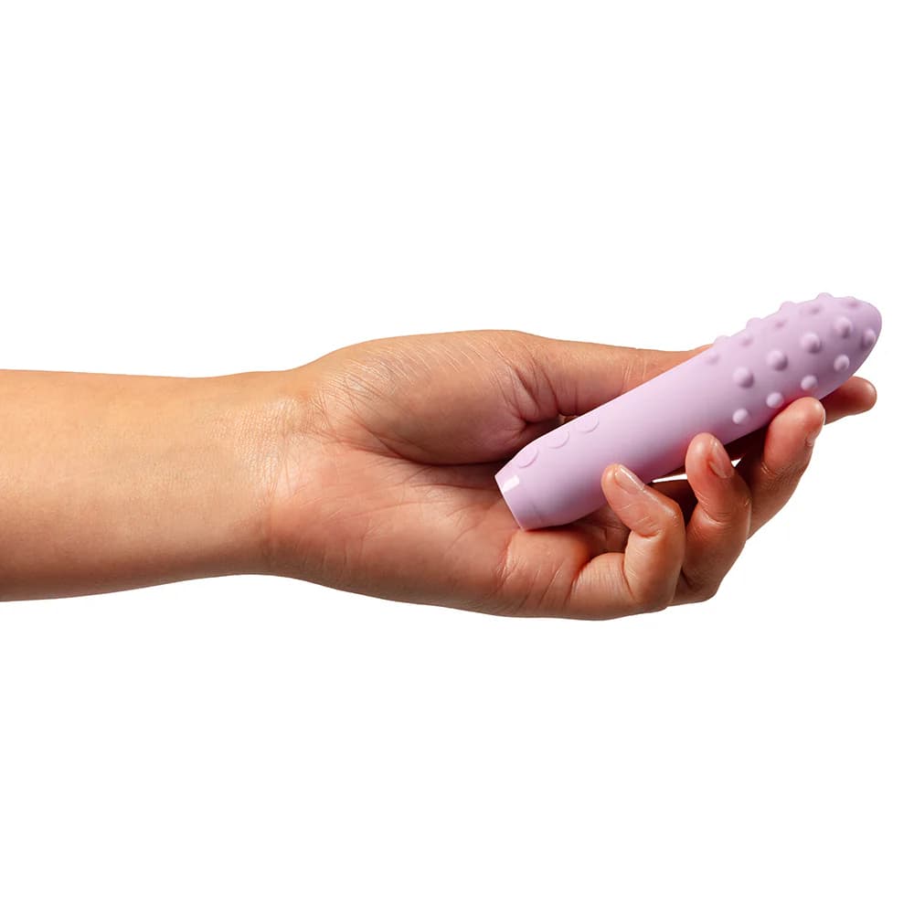Je Joue Duet Rechargeable Silicone Multi-Surfaced Bullet Vibrator Lilac thumbnail 4
