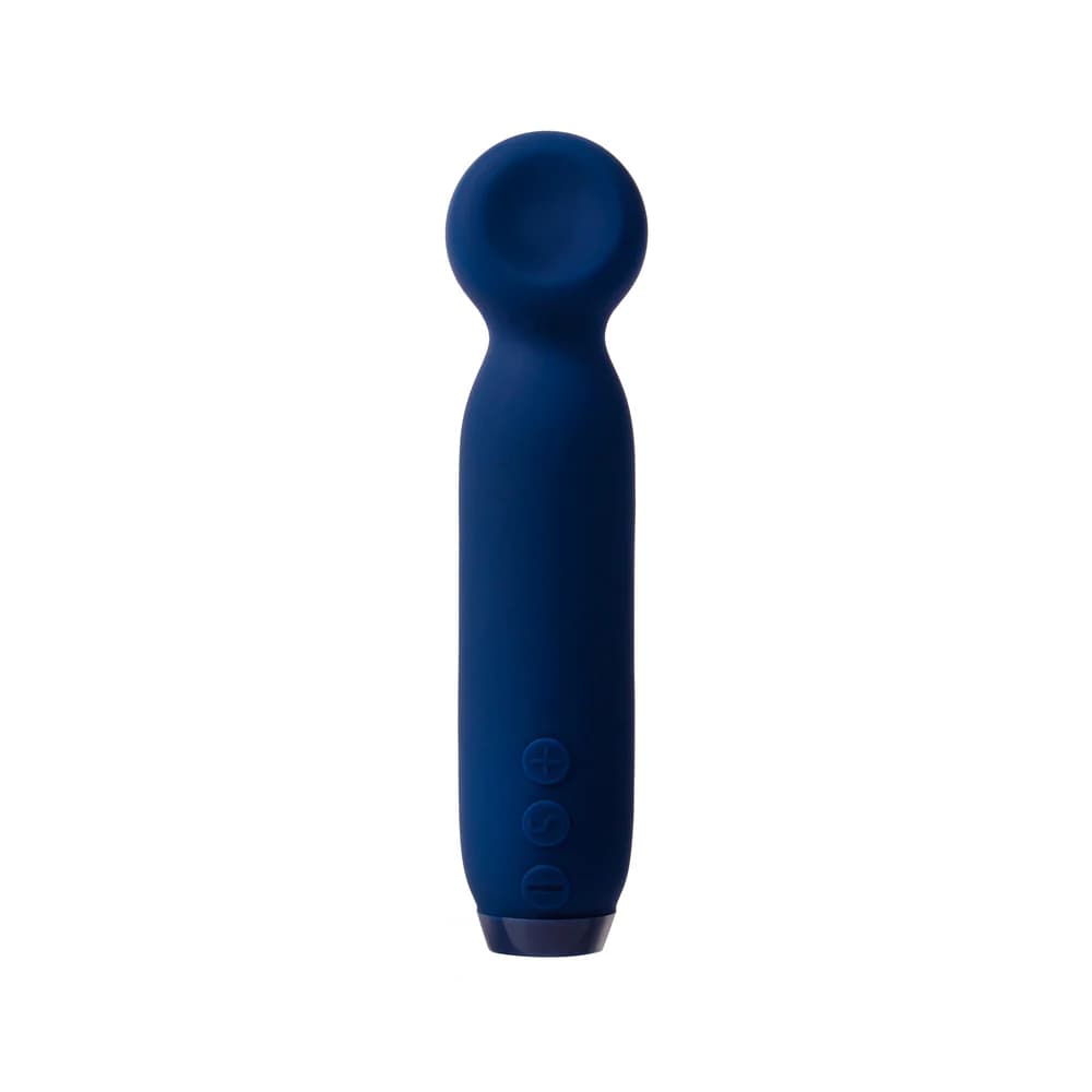 Je Joue Vita Rechargeable Silicone Wand Tip Bullet Vibrator Cobalt Blue thumbnail 2