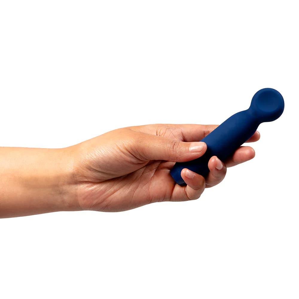 Je Joue Vita Rechargeable Silicone Wand Tip Bullet Vibrator Cobalt Blue thumbnail 3