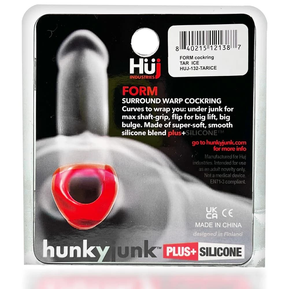 Hunkyjunk Form Surround Cockring Teal Ice thumbnail 4