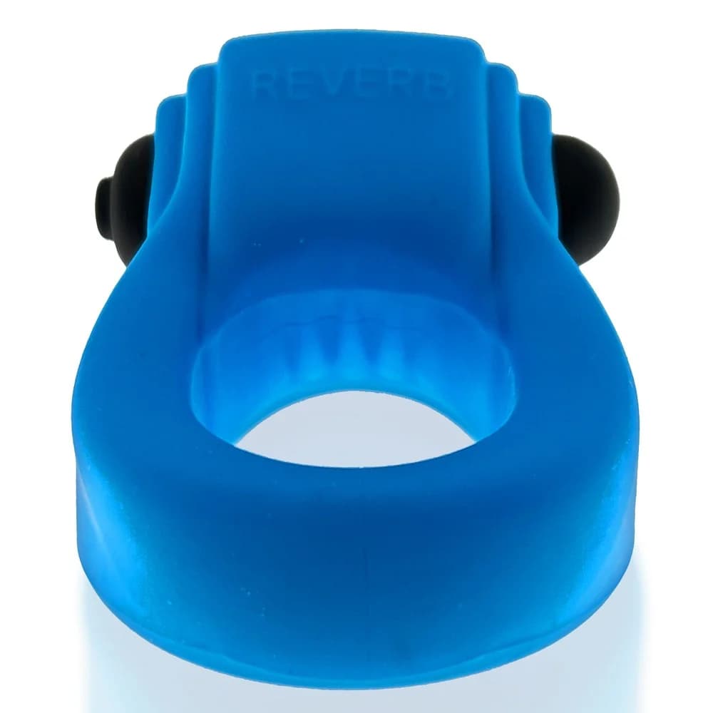Hunkyjunk Revring Cockring with Bullet Vibrator Teal Ice thumbnail 4