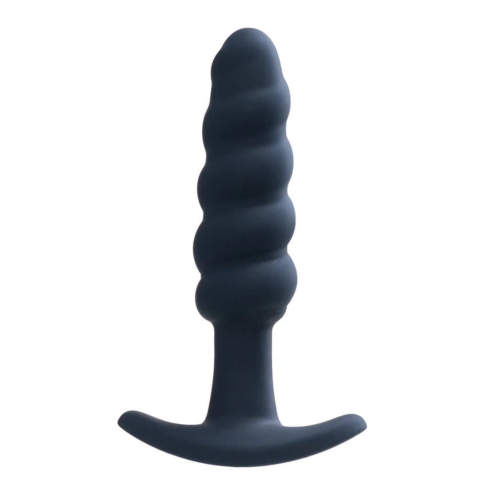 VeDO Twist Rechargeable Silicone Vibrating Anal Plug Black thumbnail 2