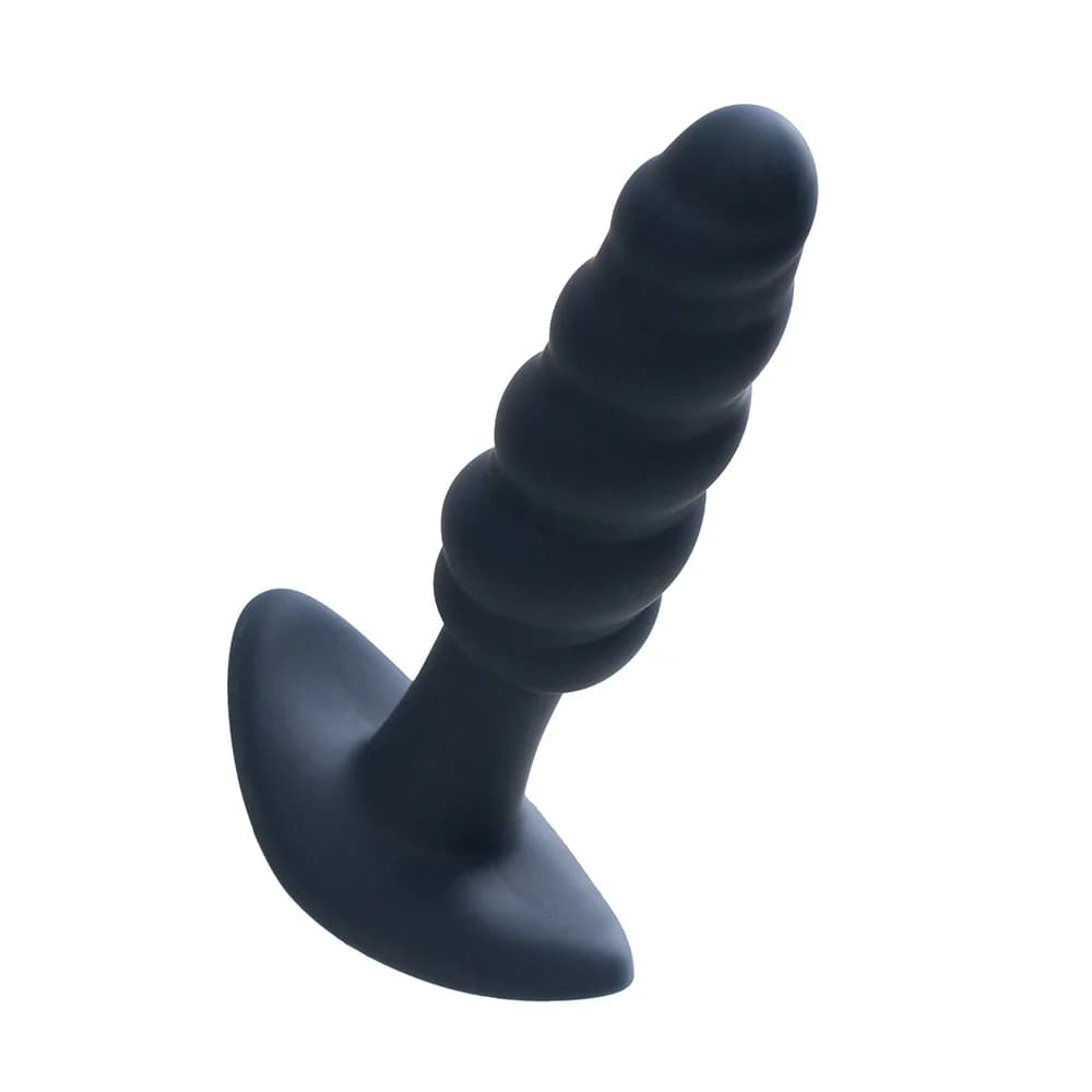 VeDO Twist Rechargeable Silicone Vibrating Anal Plug Black thumbnail 3