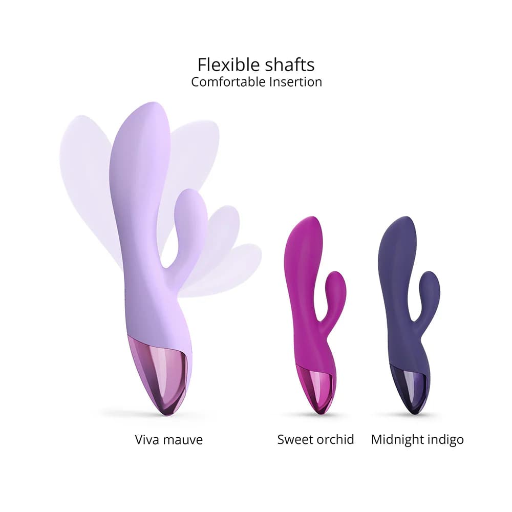 Love to Love Funky Bunny Baby Rabbit Vibrator Viva Mauve thumbnail 3