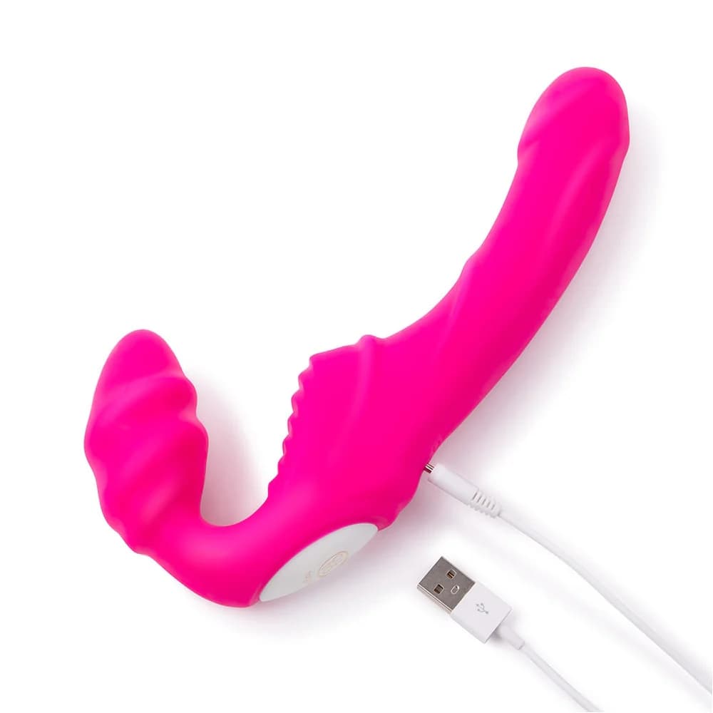 Together Strapless Remote Control Vibrator Pink thumbnail 8