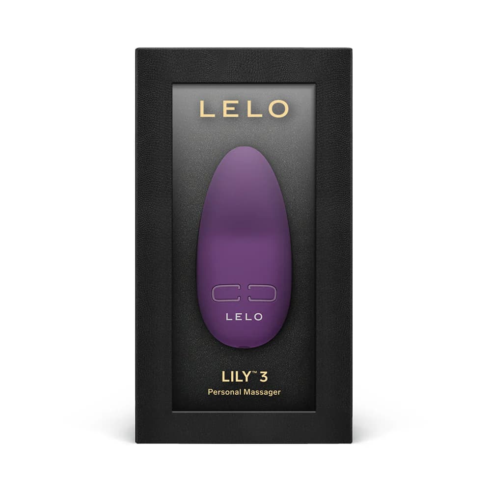 Lelo LILY 3 Rechargeable Mini Silicone Vibrator Dark Plum thumbnail 3