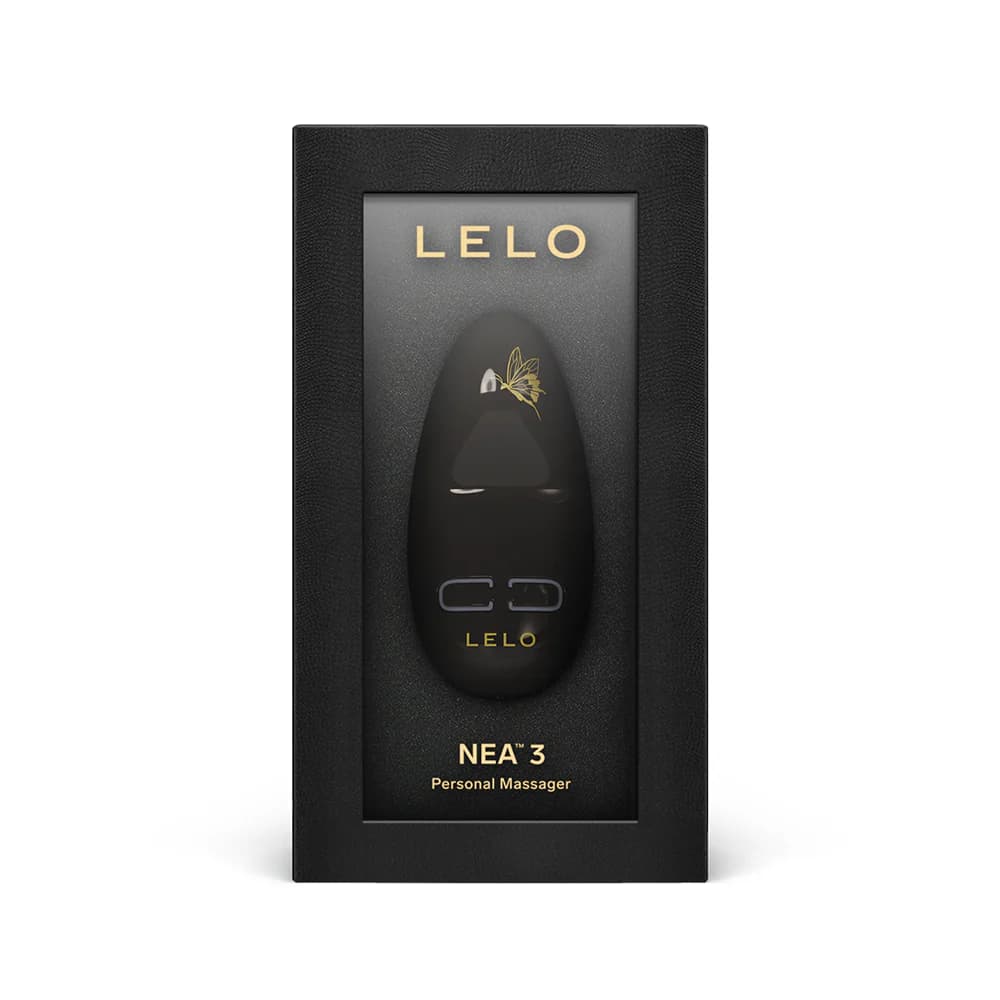 Lelo NEA 3 Rechargeable Mini Silicone Vibrator Black thumbnail 4