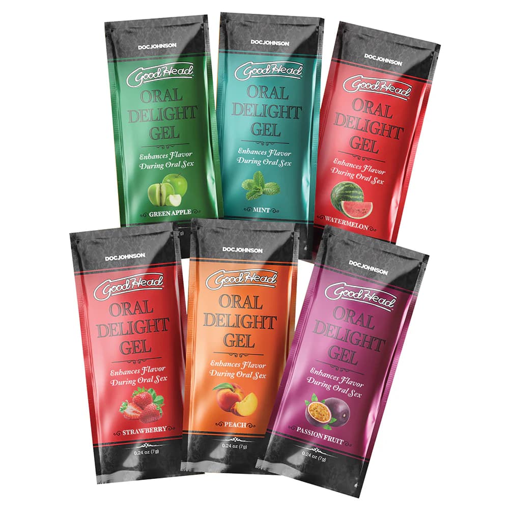GoodHead Oral Delight Gel Multi-Flavor 6-Pack 0.24 oz. thumbnail 3