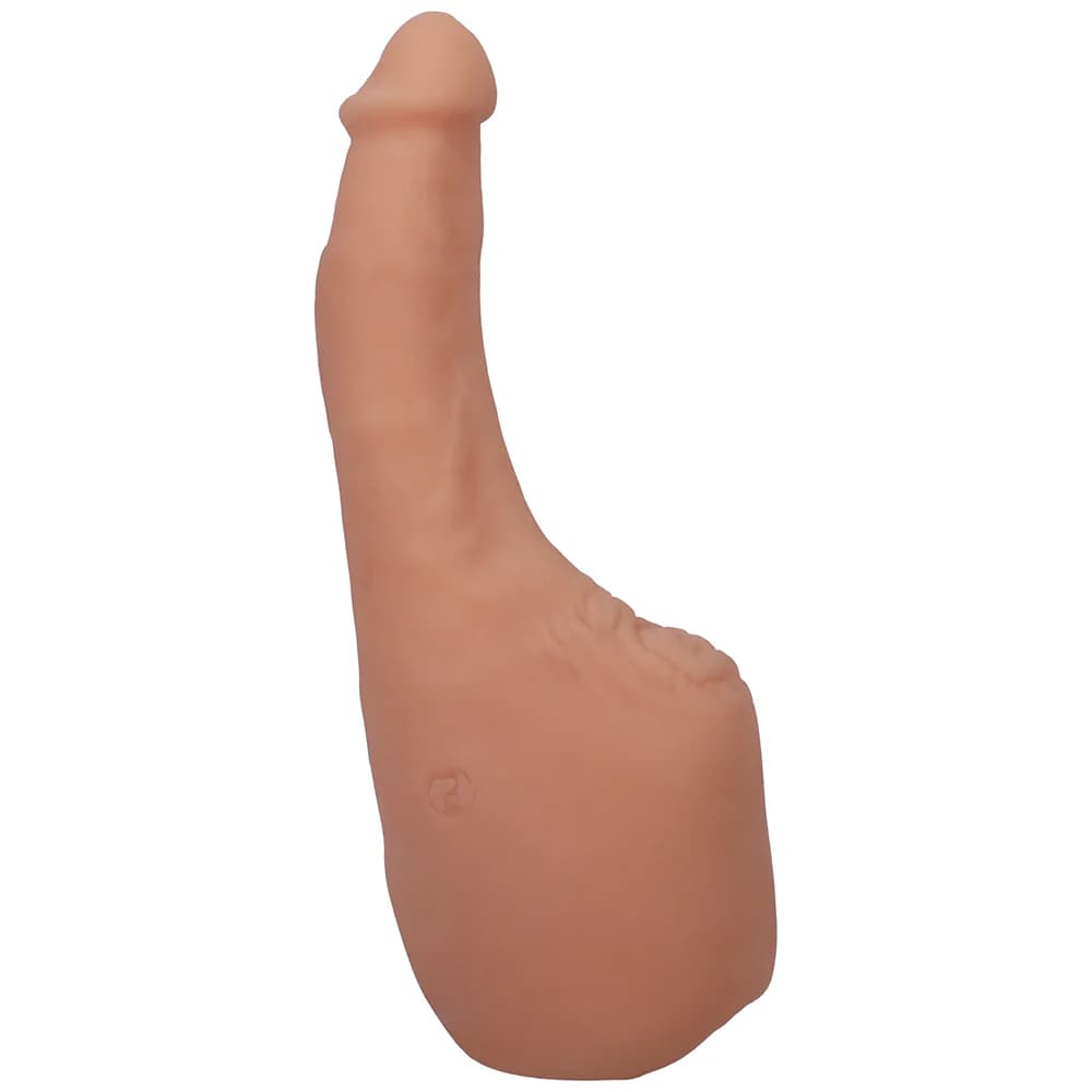 Signature Cocks Transgirls Lena Moon ULTRASKYN Dual Density 4.5 in. Cock with Penetrable Ass Beige thumbnail 3