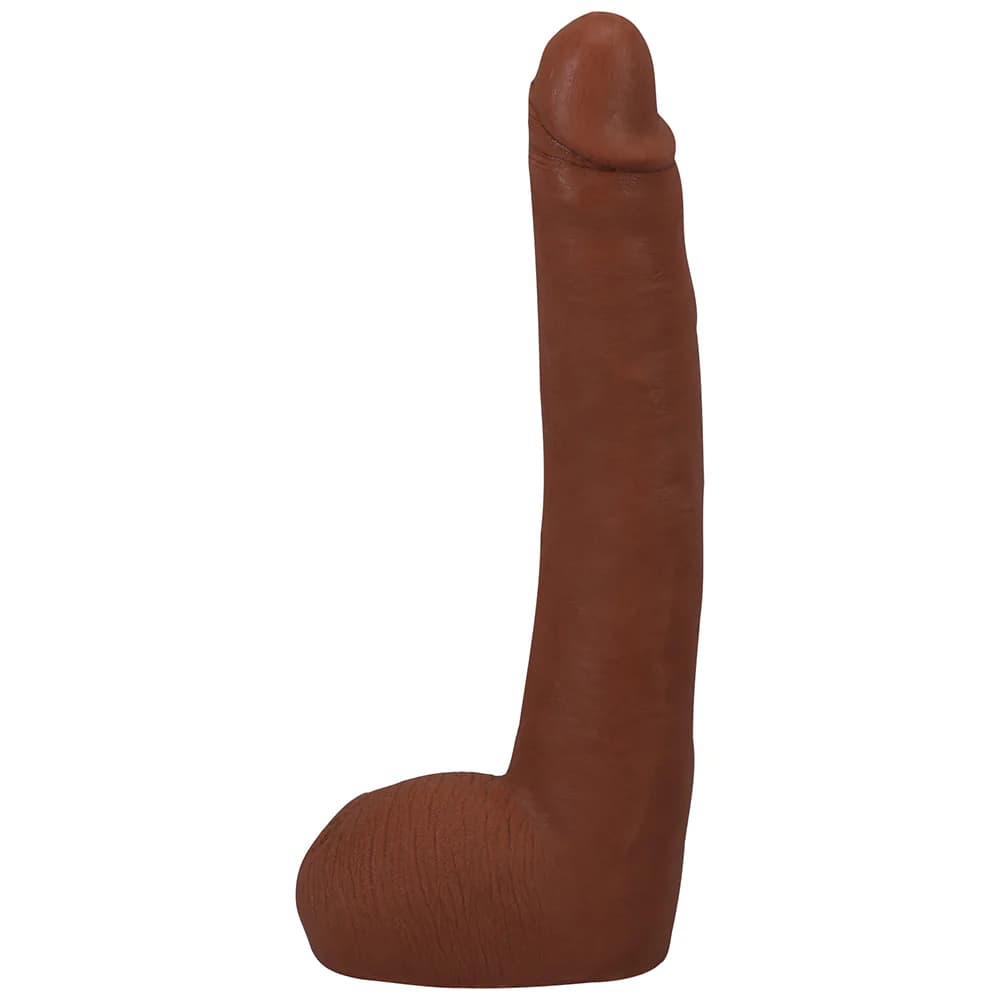 Signature Cocks Alex Jones ULTRASKYN 11 in. Dual Density Dildo with Removable Vac-U-Lock Suction Cup Tan thumbnail 5