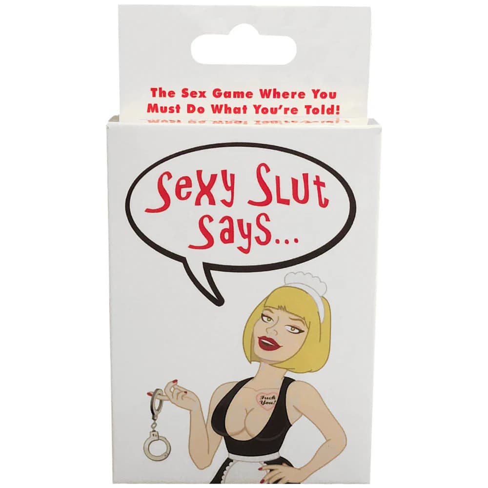 Sexy Slut Says... Card Game thumbnail 2