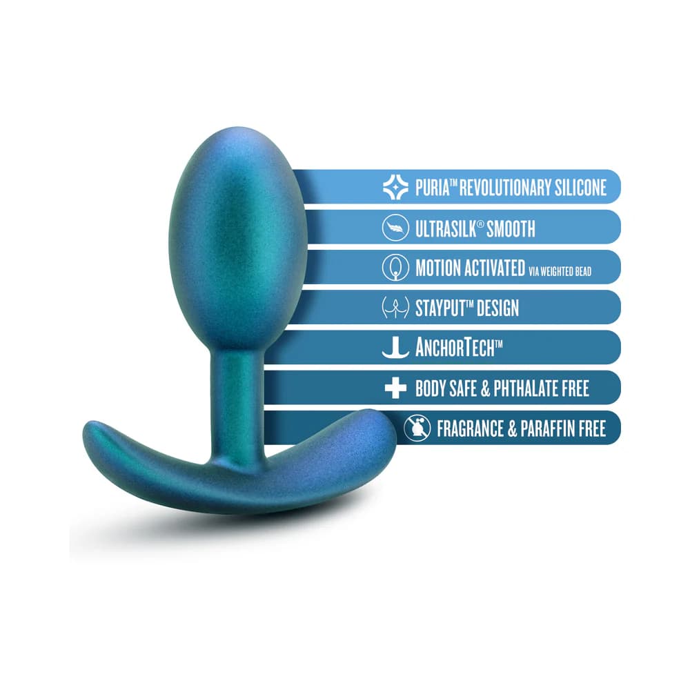 Anal Adventures Matrix Nebula Plug Lunar Blue thumbnail 5