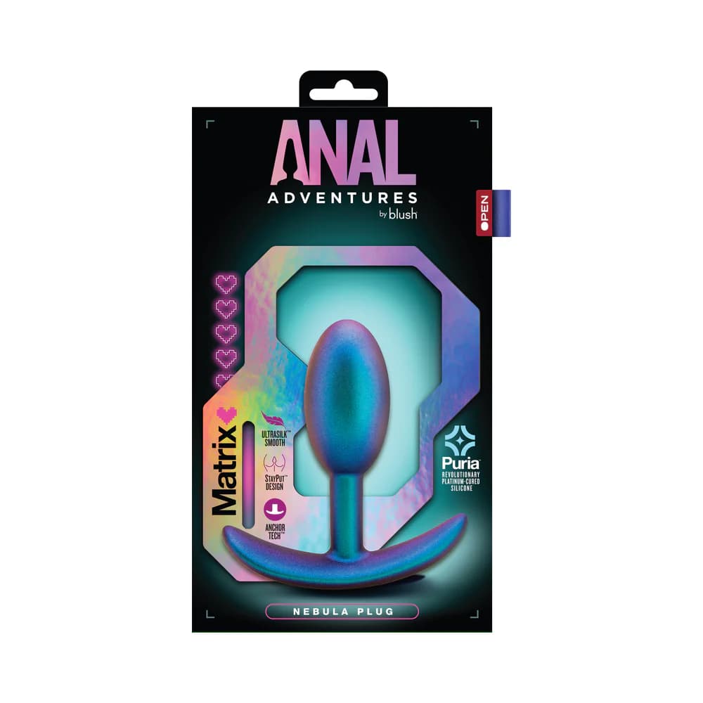 Anal Adventures Matrix Nebula Plug Lunar Blue thumbnail 7