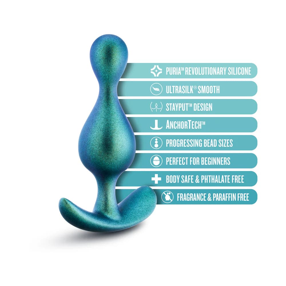 Anal Adventures Matrix Photon Plug Neptune Teal thumbnail 5
