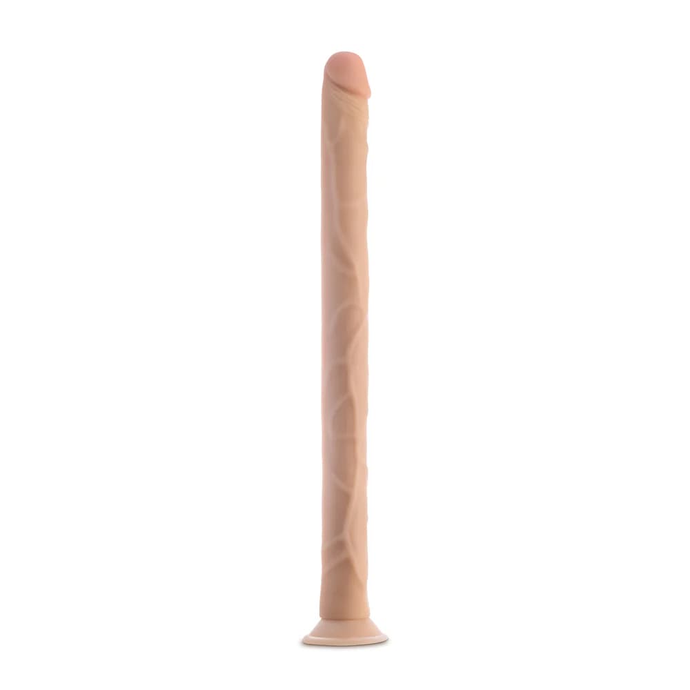Dr. Skin 19 in. Dildo Beige thumbnail 3