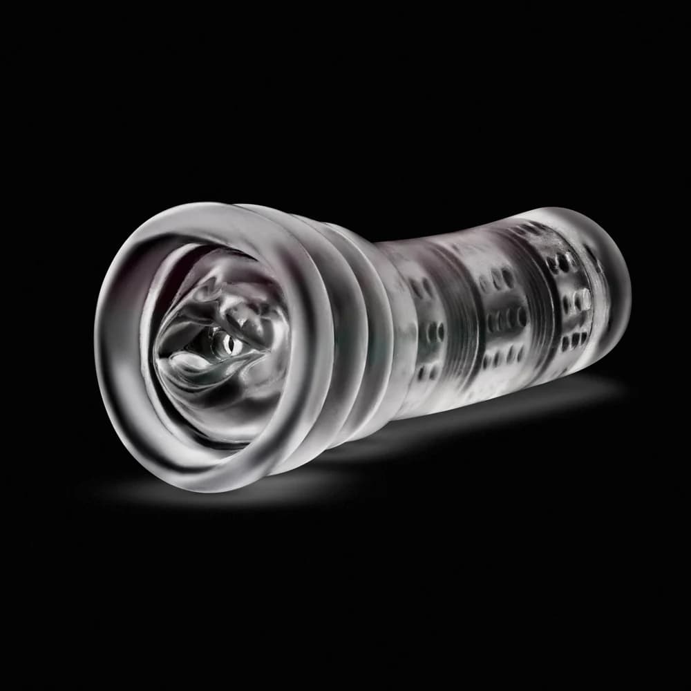 RIZE! Luz Glow in the Dark Self-Lubricating Stroker Clear thumbnail 3
