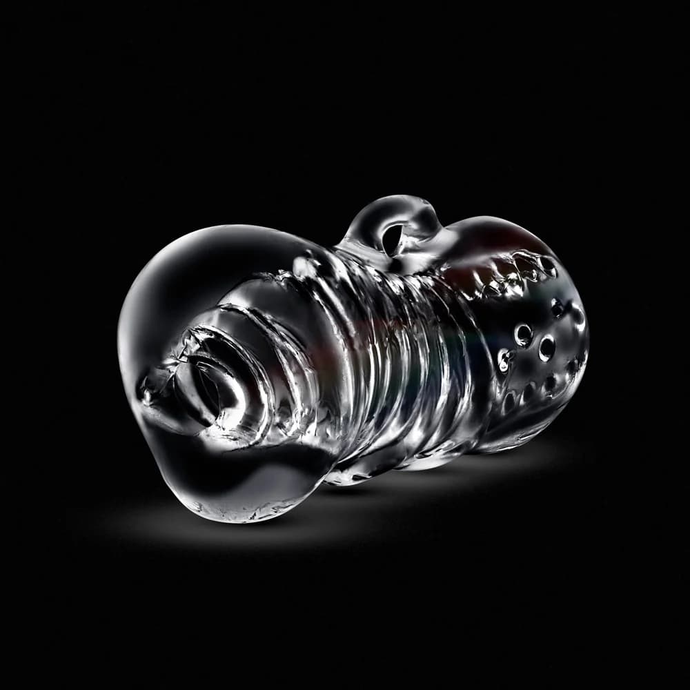 RIZE! Squeezy Ergonomic Stroker Clear thumbnail 3