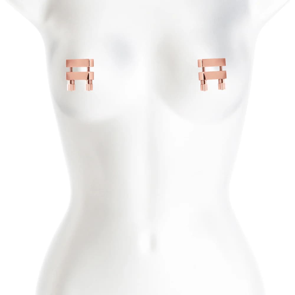 Bound Nipple Clamps V1 Rose Gold thumbnail 3