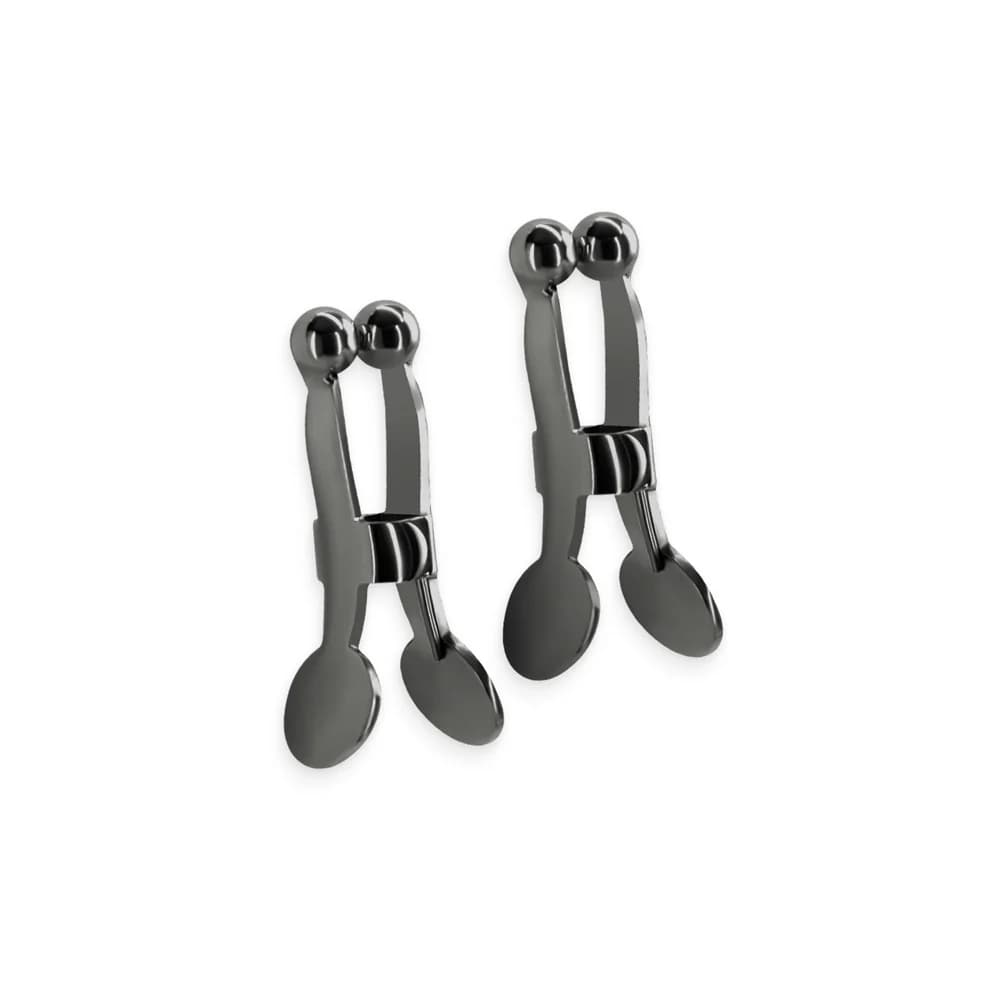 Bound Nipple Clamps C1 Gunmetal thumbnail 2