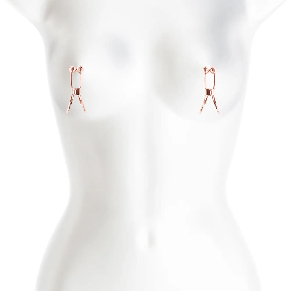 Bound Nipple Clamps C1 Rose Gold thumbnail 3