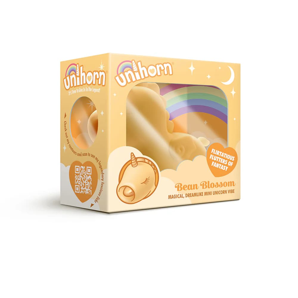 Unihorn Bean Blossom Flicking Vibrator Yellow thumbnail 4