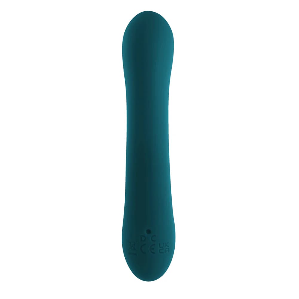 Playboy Lil Rabbit Rechargeable Silicone Dual Stimulation Vibrator Deep Teal thumbnail 3