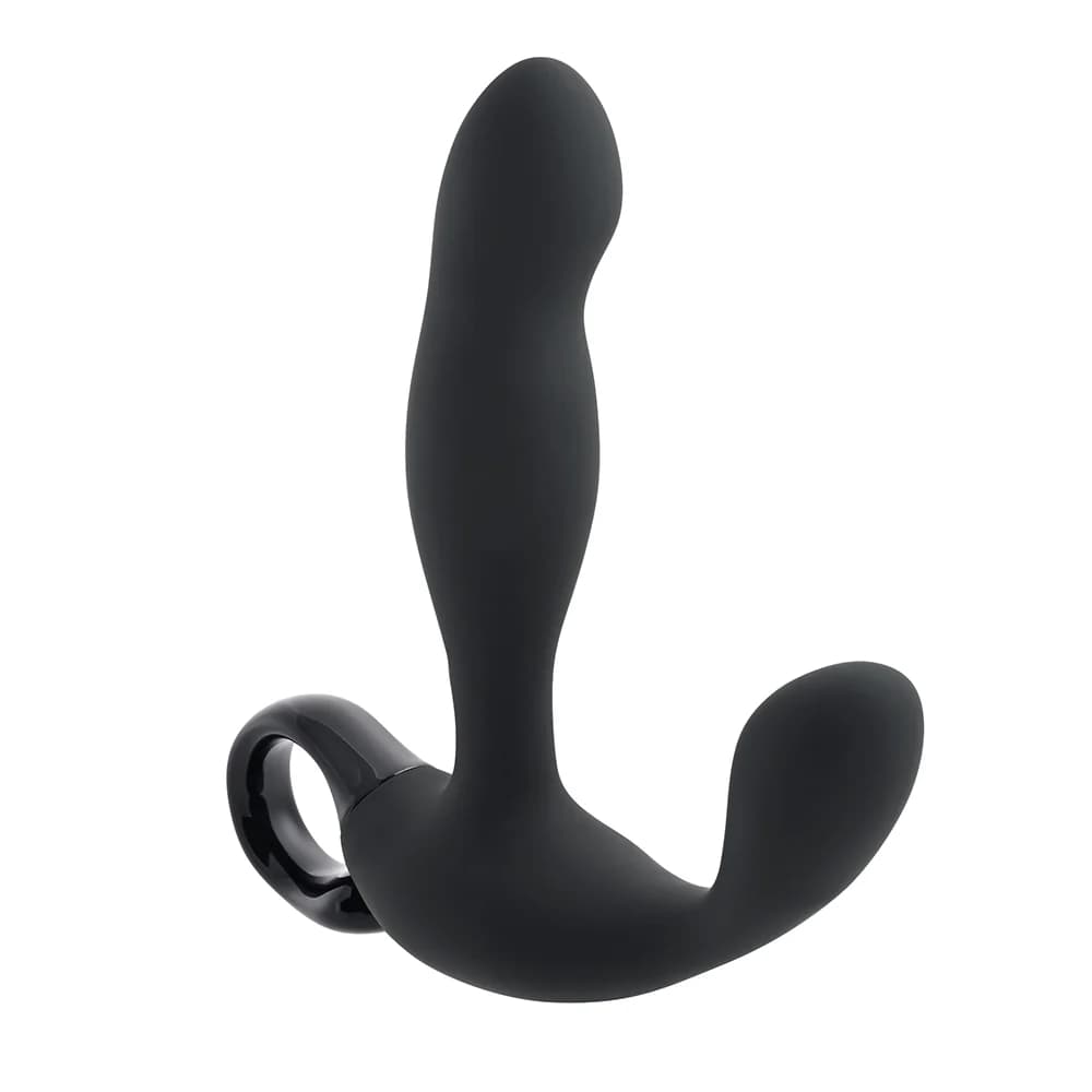 Playboy Come Hither Rechargeable Remote Controlled Silicone Vibrating Prostate Massager Black thumbnail 3