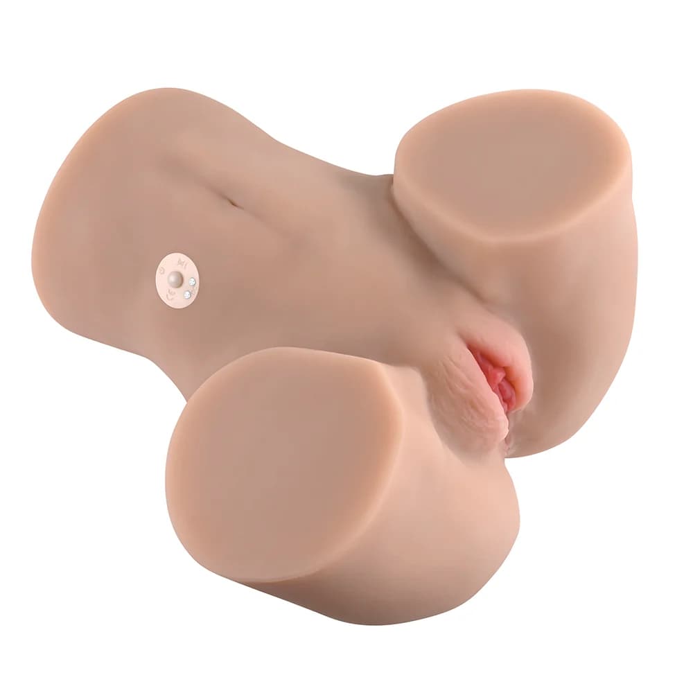 Zero Tolerance Rear Beauty Rechargeable Remote Controlled Vibrating Sucking Dual Entry Masturbator TPE Light thumbnail 5