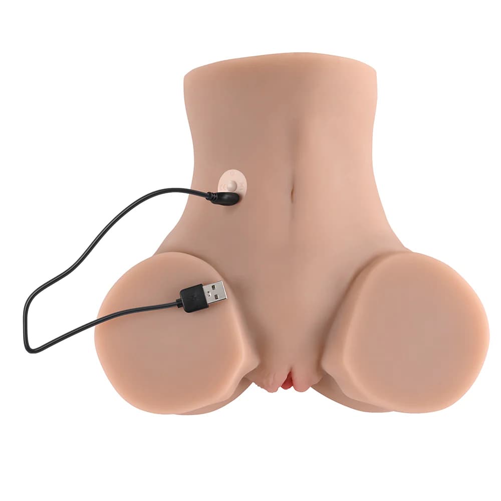 Zero Tolerance Rear Beauty Rechargeable Remote Controlled Vibrating Sucking Dual Entry Masturbator TPE Light thumbnail 8