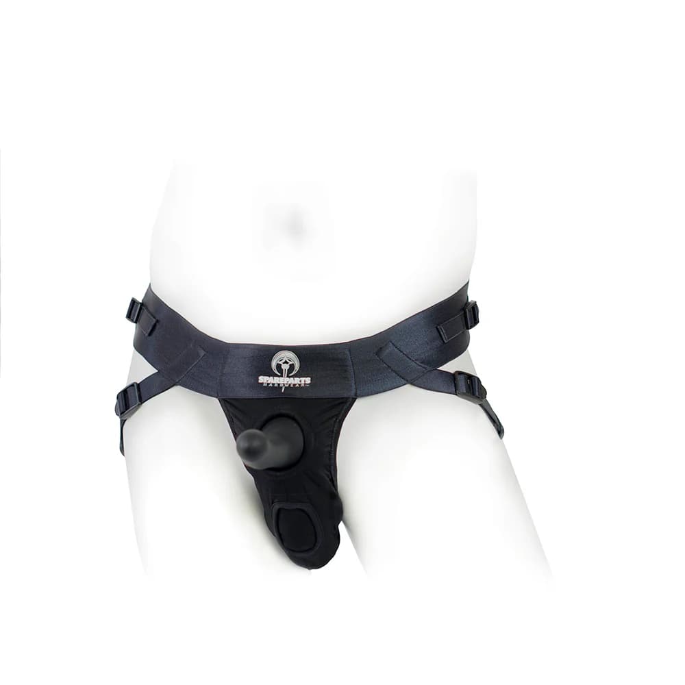 SpareParts Deuce Double Strap Harness Black Size A Magnum thumbnail 6
