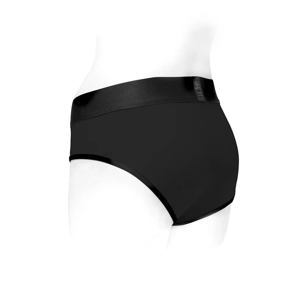 SpareParts Tomboi Nylon Briefs Harness Black Size M thumbnail 3