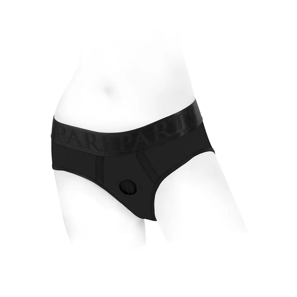 SpareParts Tomboi Nylon Briefs Harness Black Size 2XL thumbnail 2