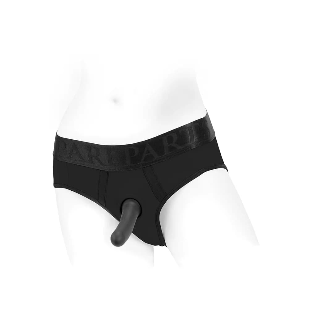 SpareParts Tomboi Nylon Briefs Harness Black Size 3XL thumbnail 6