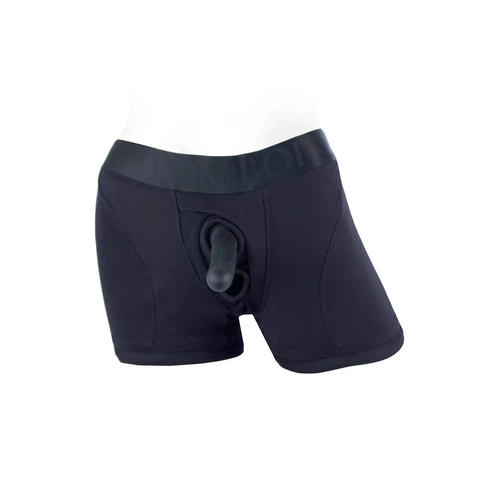 SpareParts Tomboii Rayon Boxer Briefs Harness Black Size XS thumbnail 8
