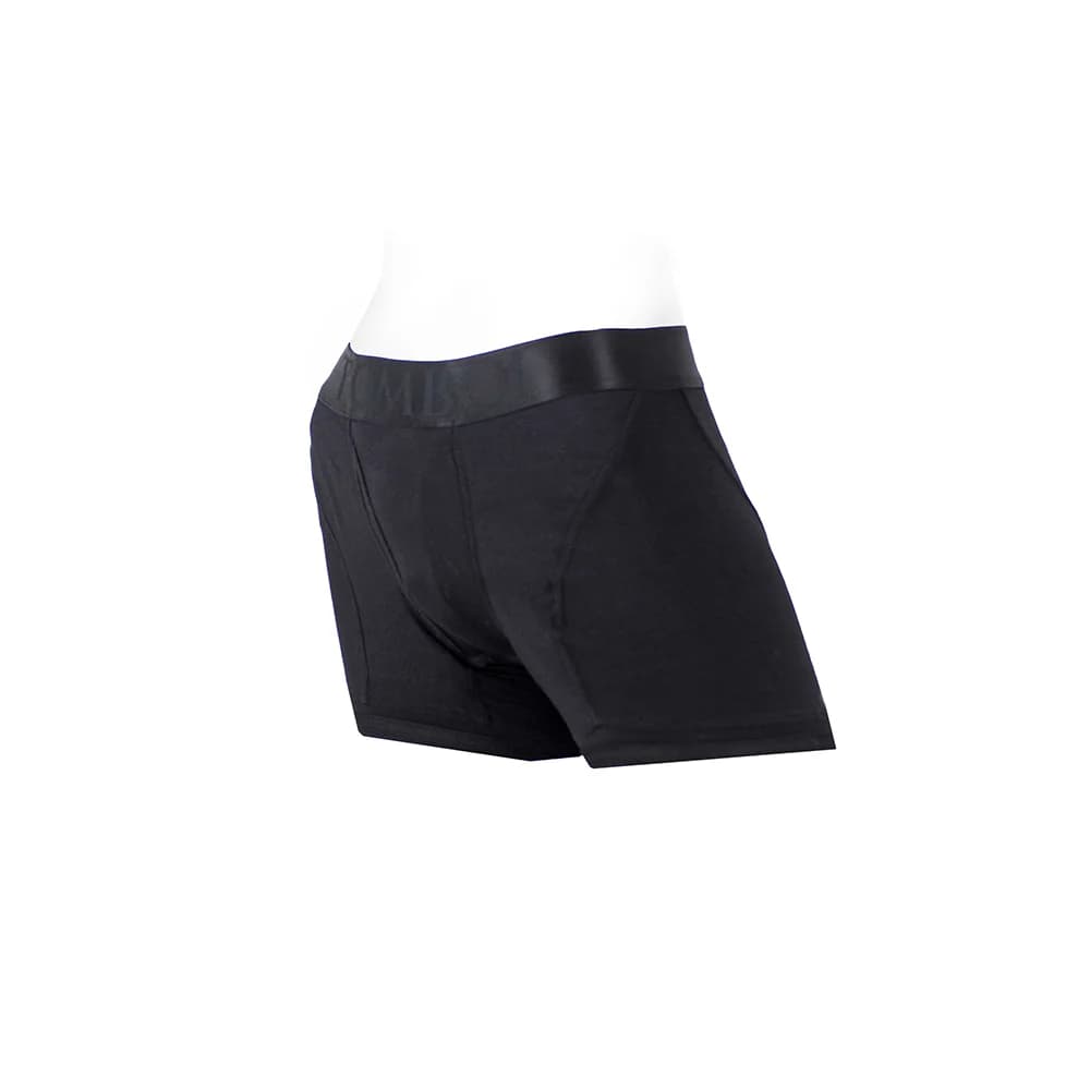 SpareParts Tomboii Rayon Boxer Briefs Harness Black Size L thumbnail 3