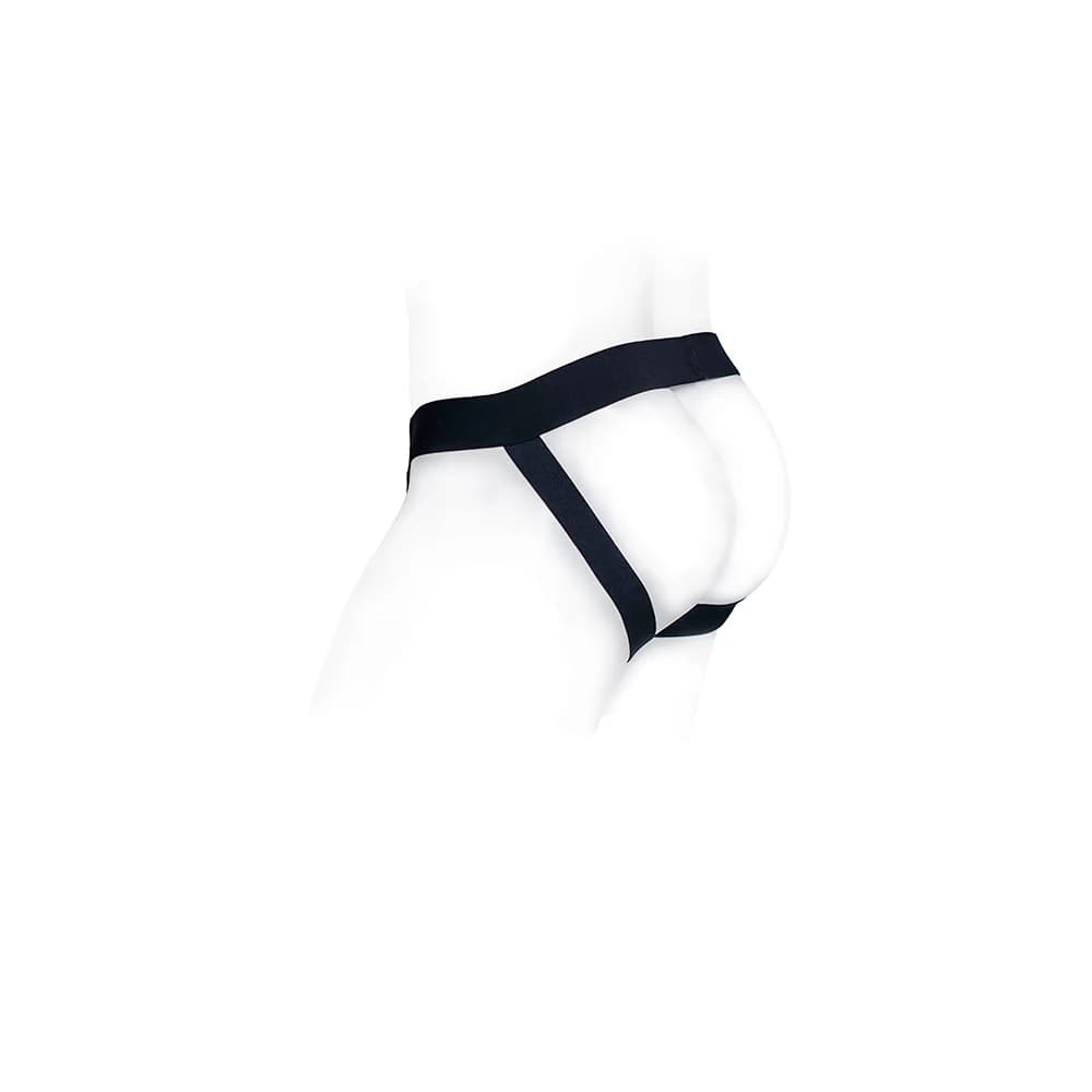 SpareParts Pete Freestyle Nylon Packing Jock Black Size L thumbnail 3